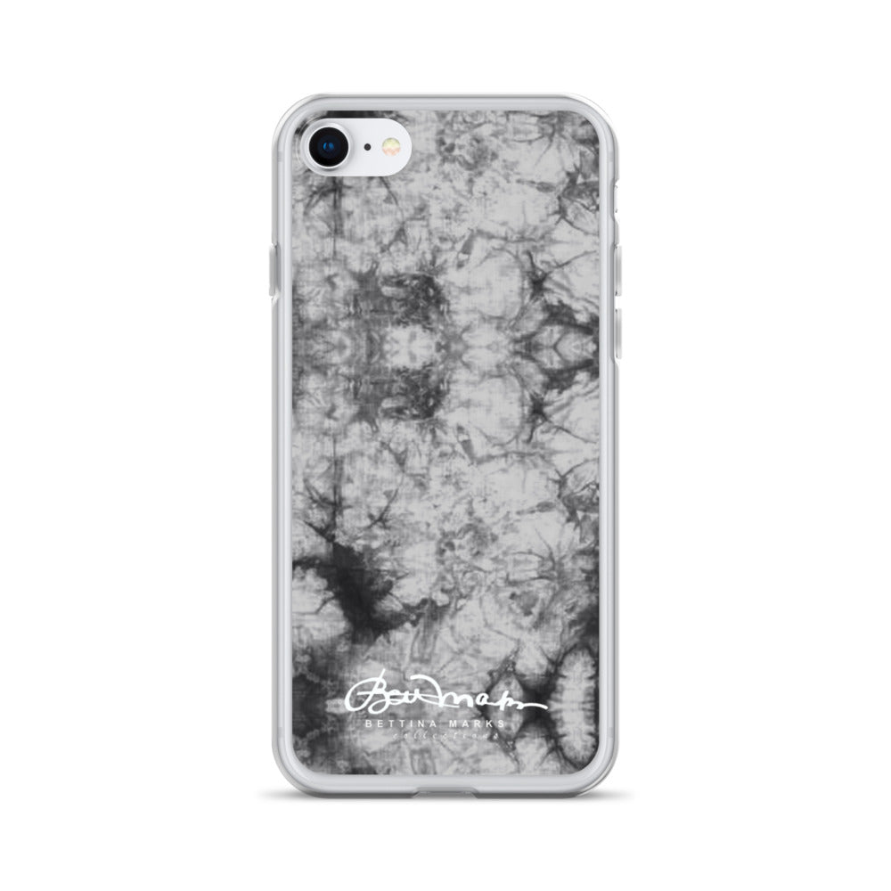 Grey Tie Dye iPhone Case (select model)