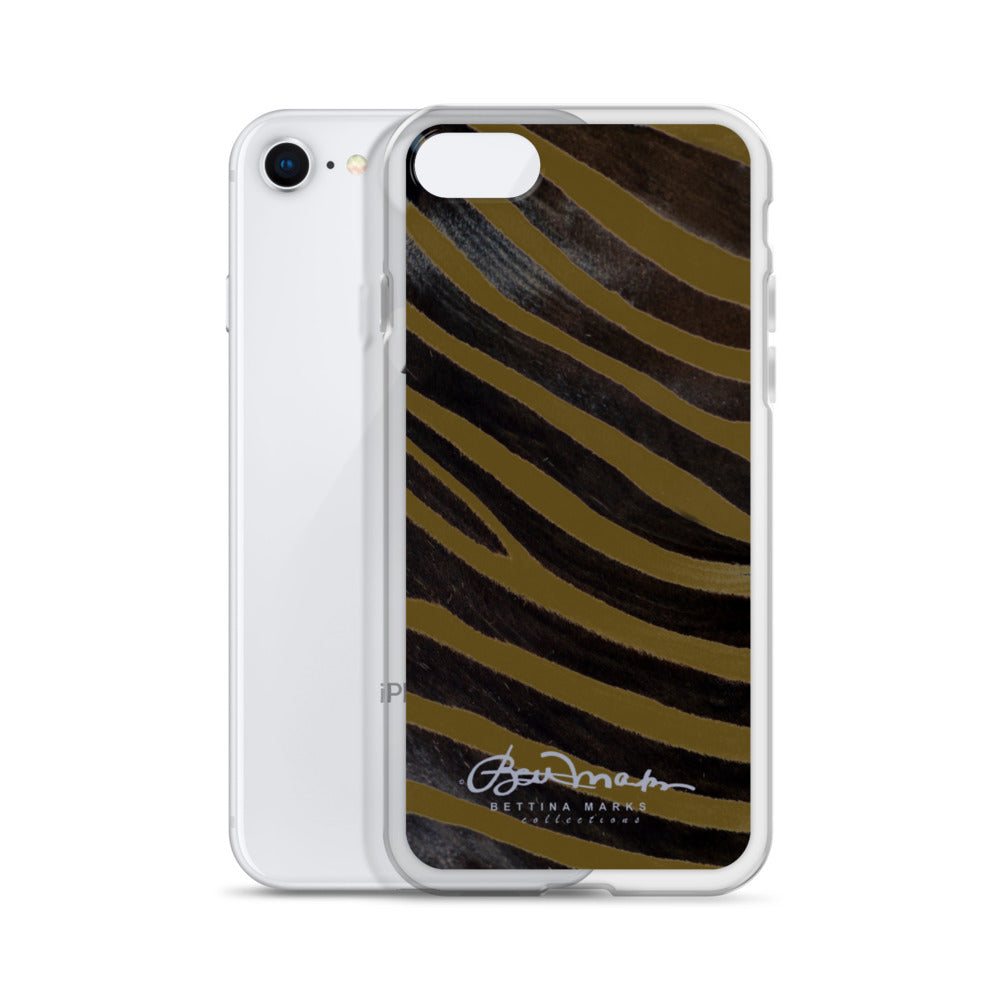 Olive Zebra iPhone Case (select model)
