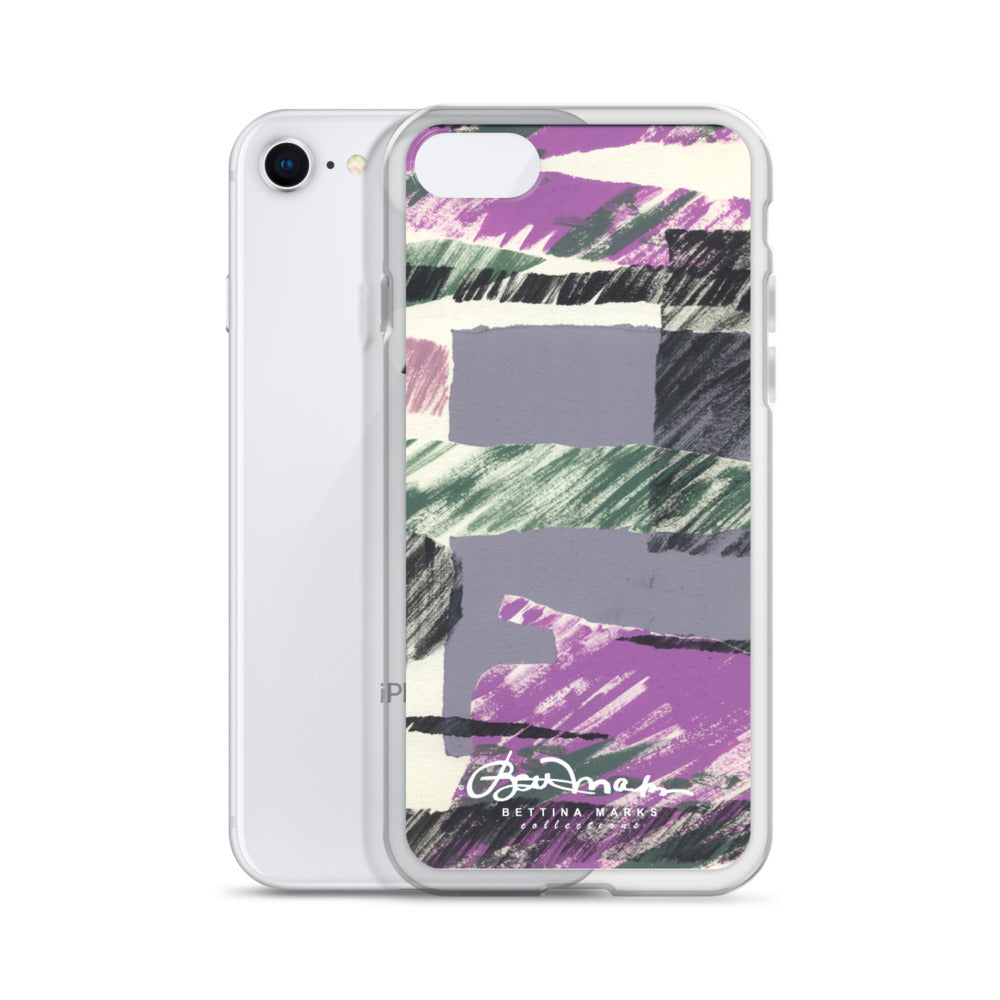 Abstract Collage iPhone Case