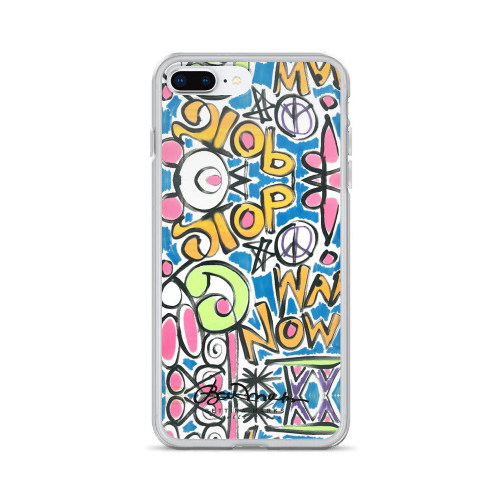 Stop War Now Graffiti iPhone Case (select model)