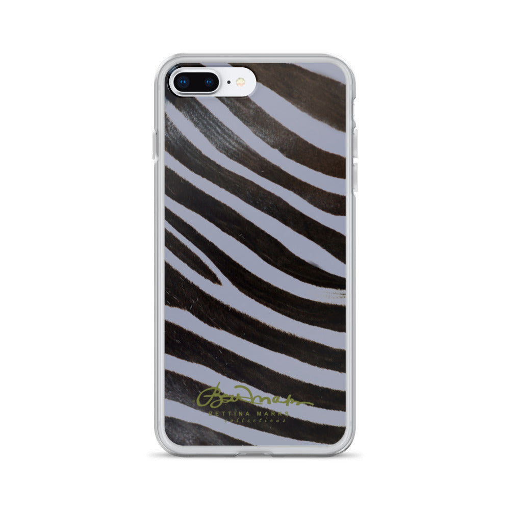 Grey Zebra iPhone Case (select model)