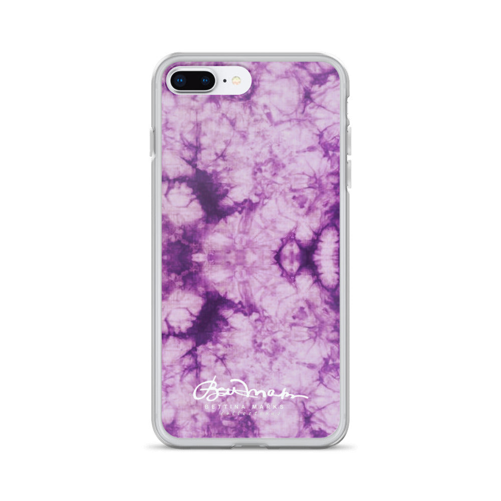 Purple Tie Dye iPhone Case (select model)