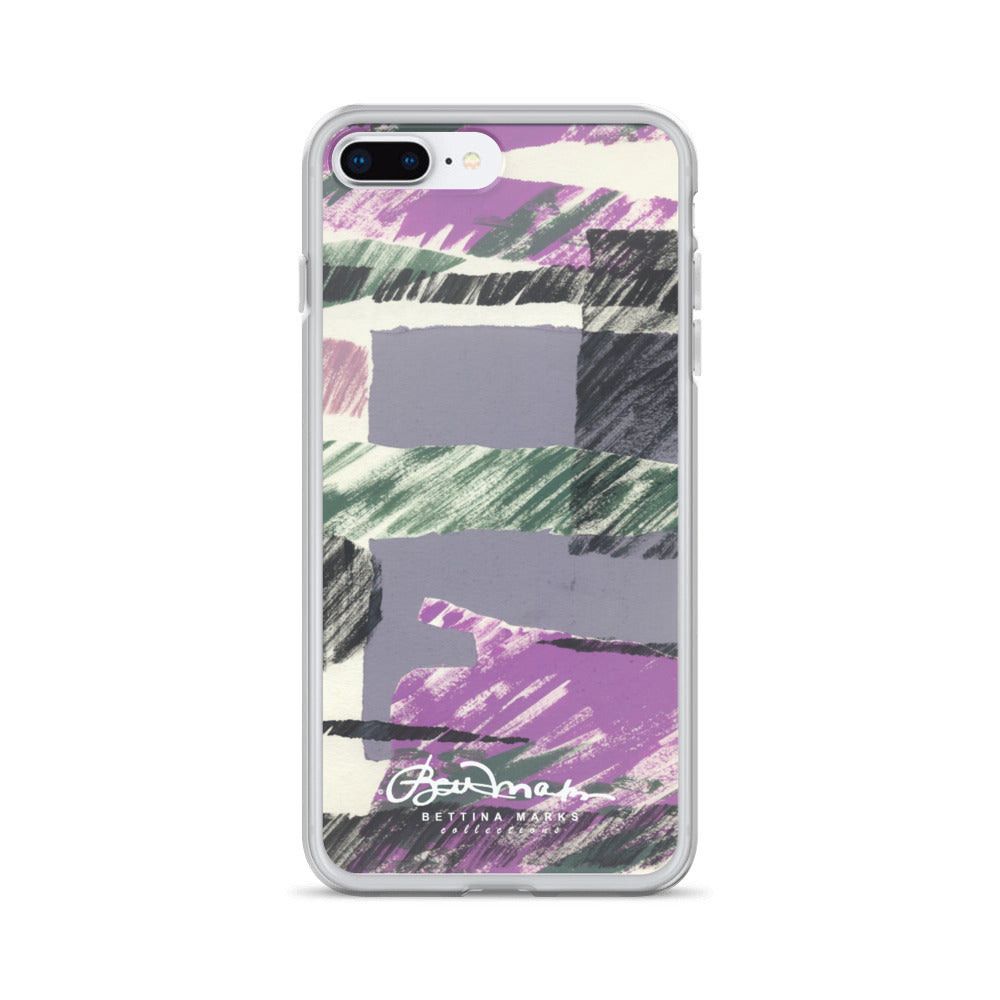 Abstract Collage iPhone Case