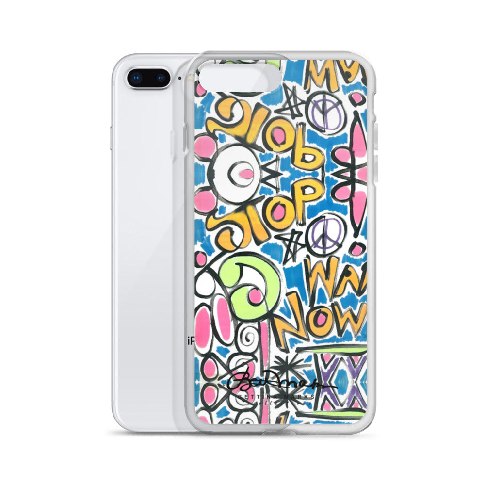 Stop War Now Graffiti iPhone Case (select model)