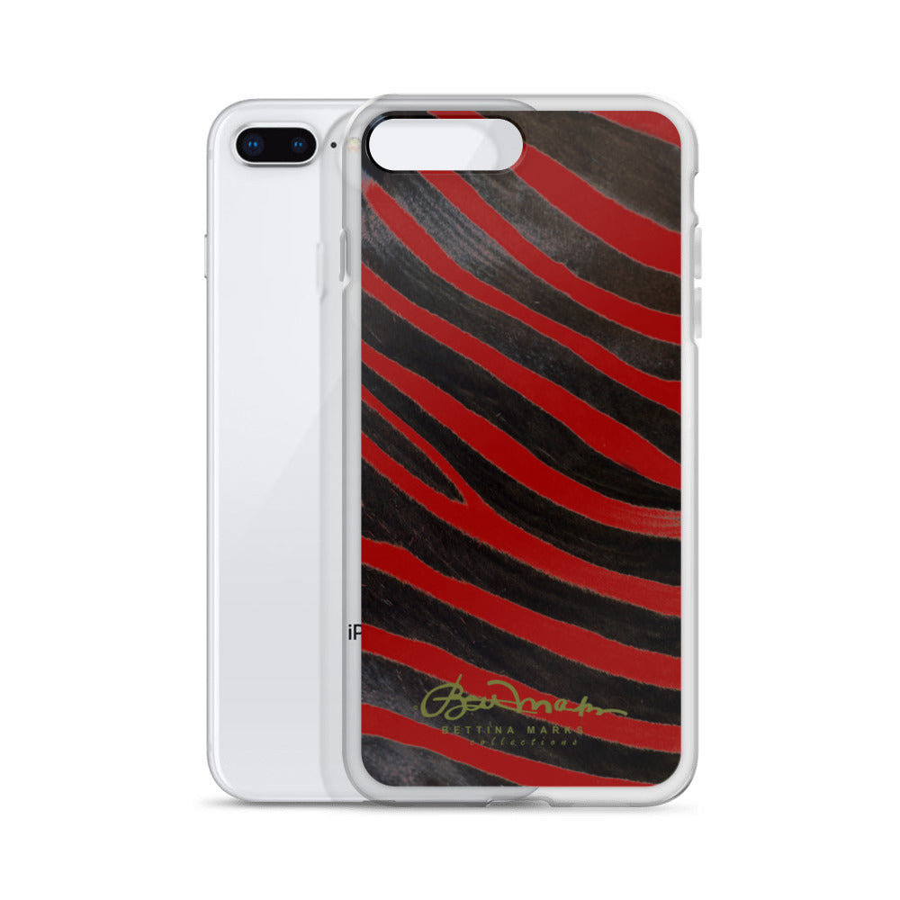 Red Zebra iPhone Case (select model)