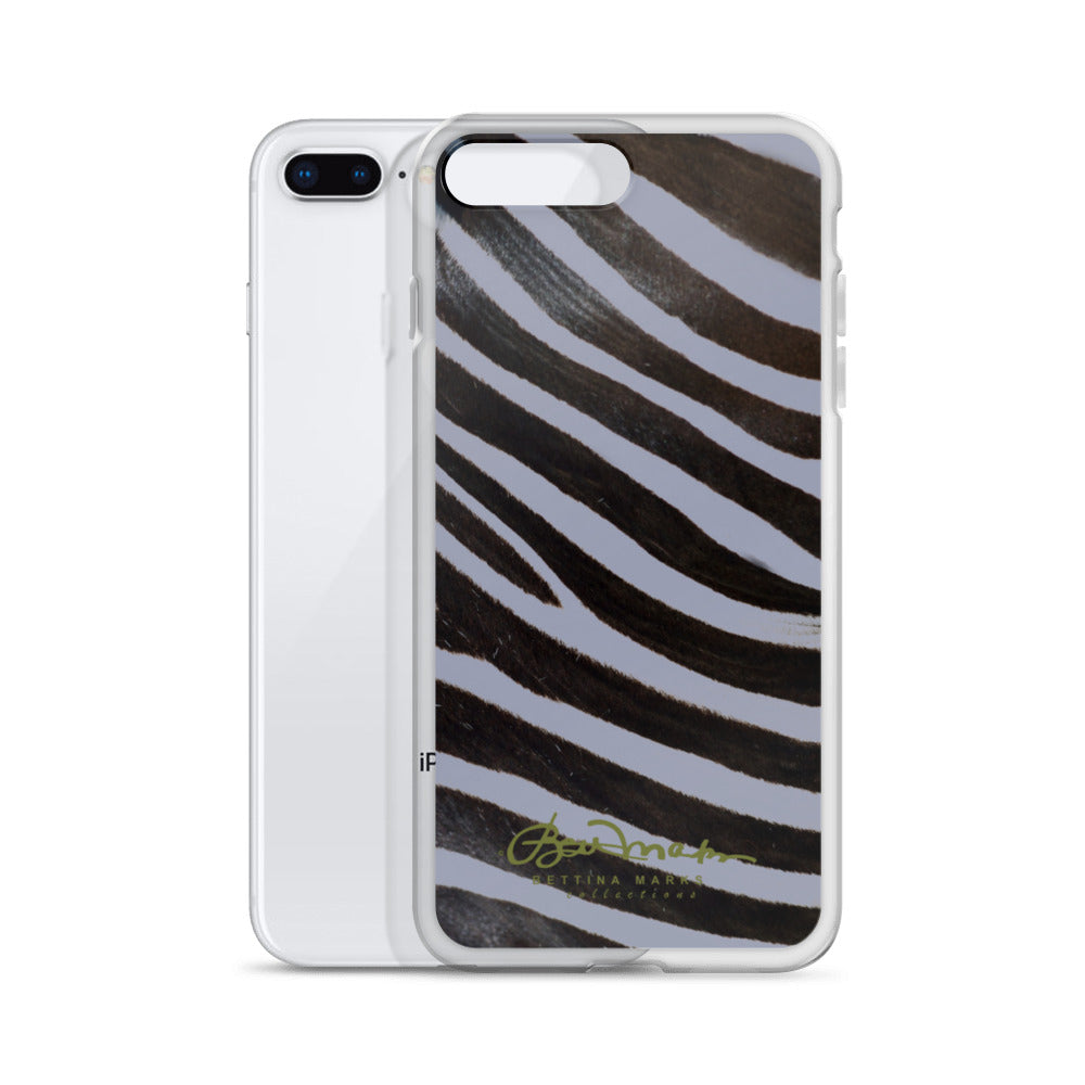 Grey Zebra iPhone Case (select model)