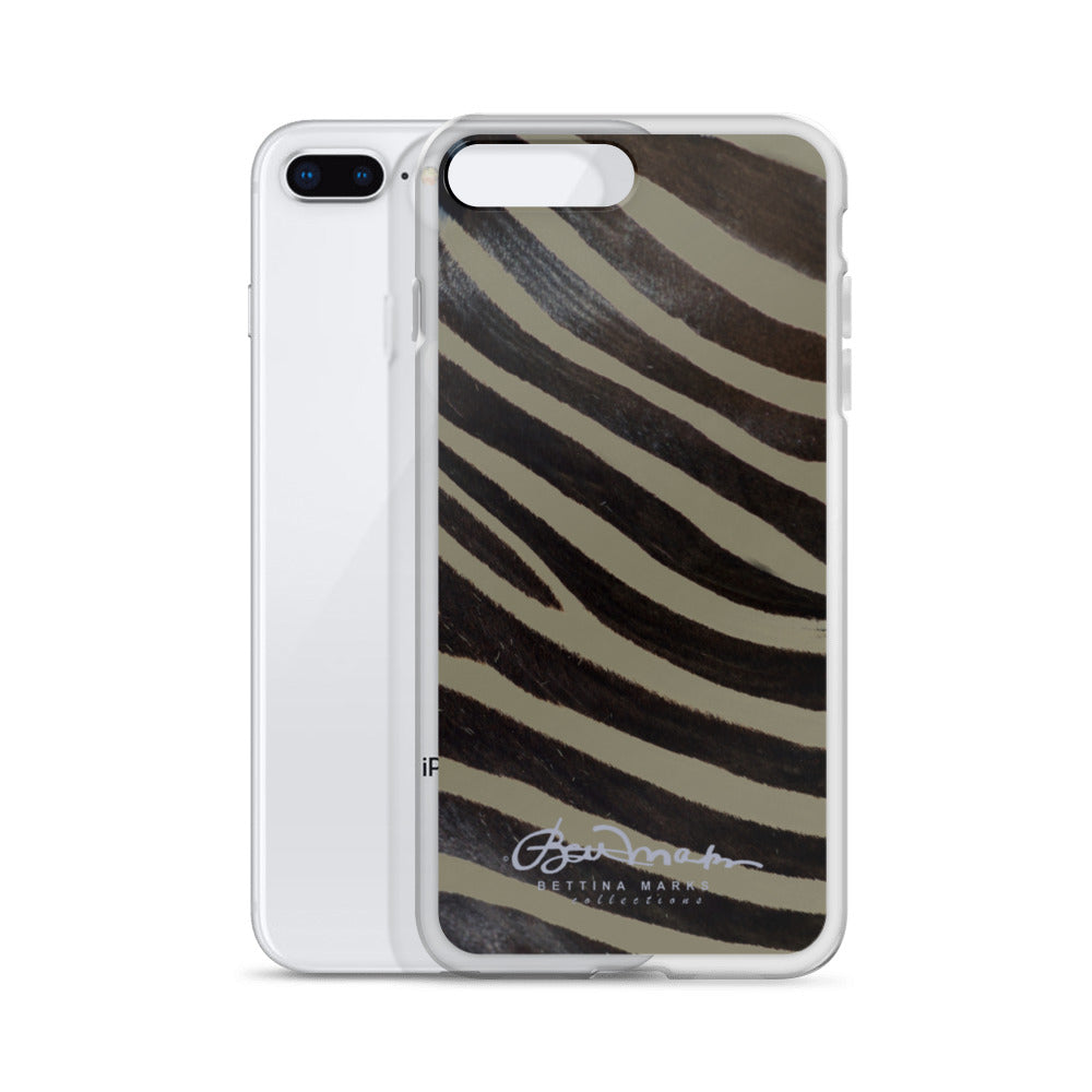 Khaki Zebra iPhone Case (select model)