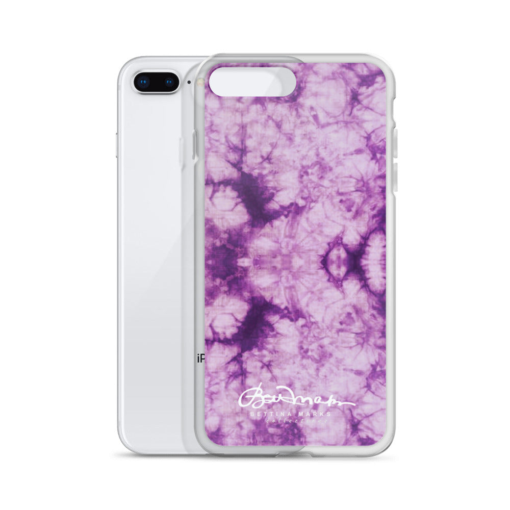 Purple Tie Dye iPhone Case (select model)