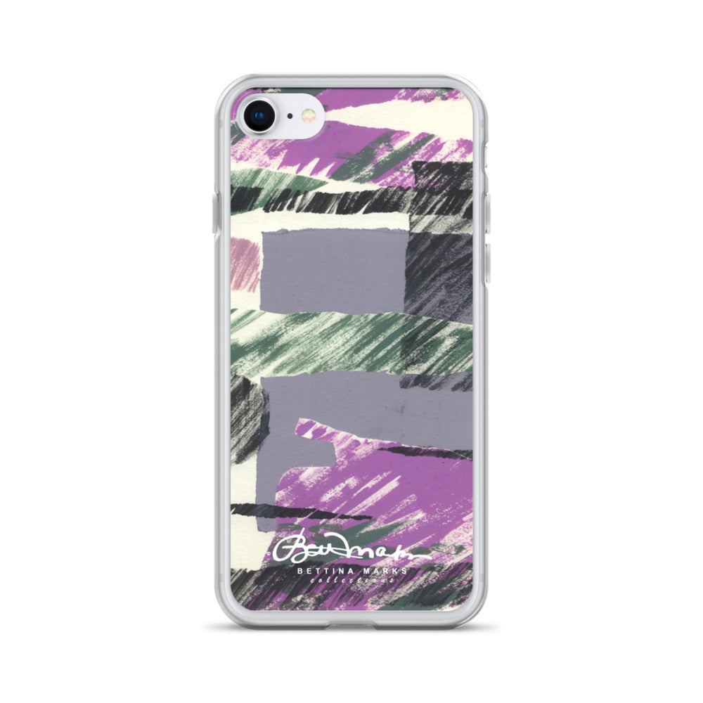 Abstract Collage iPhone Case