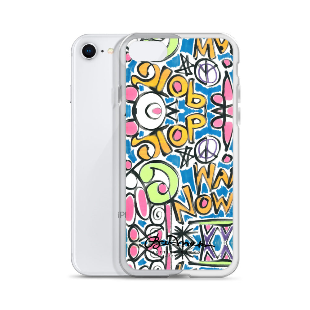Stop War Now Graffiti iPhone Case (select model)