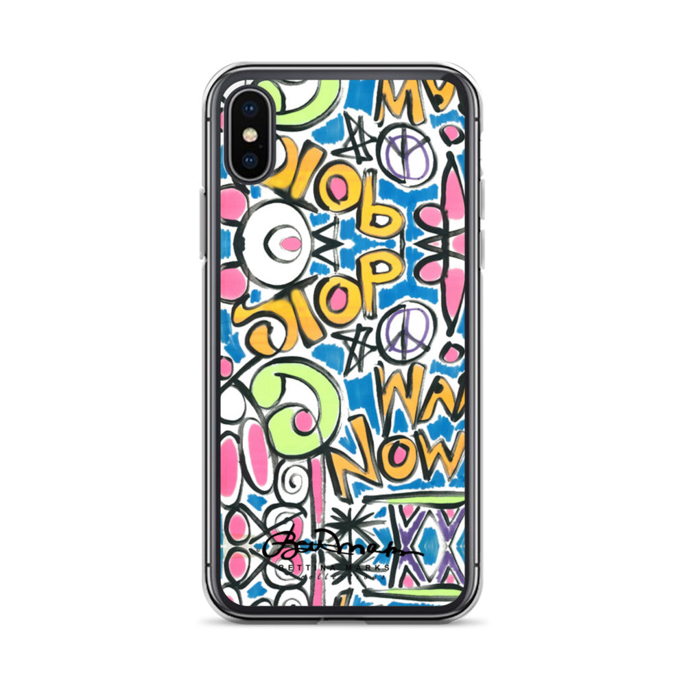 Stop War Now Graffiti iPhone Case (select model)