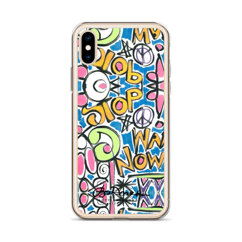 Stop War Now Graffiti iPhone Case (select model)