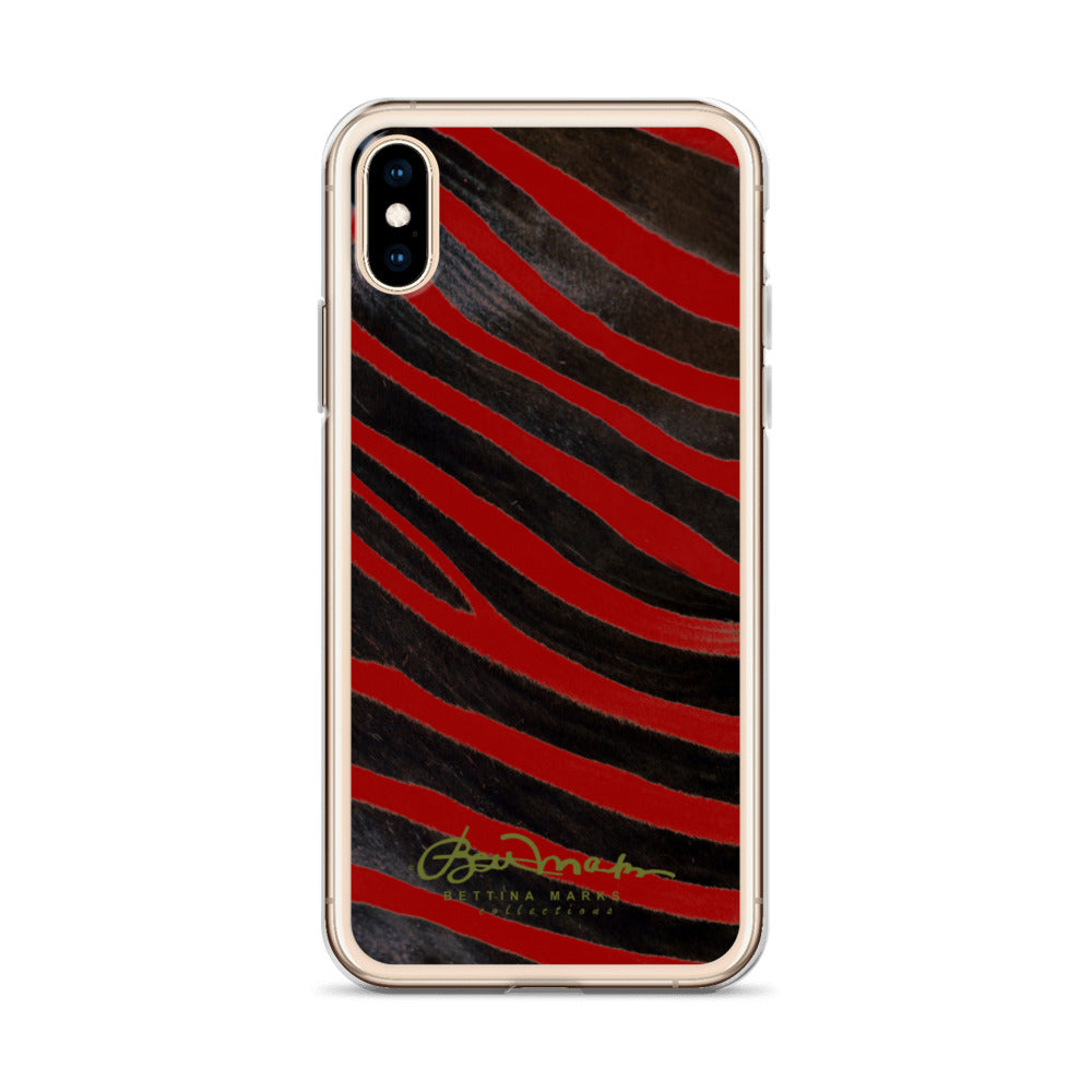 Red Zebra iPhone Case (select model)