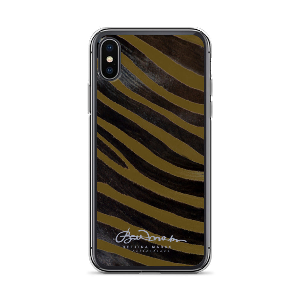 Olive Zebra iPhone Case (select model)
