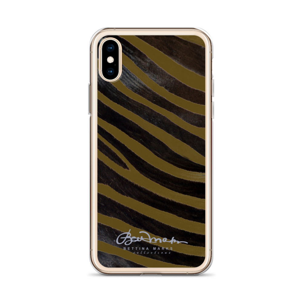 Olive Zebra iPhone Case (select model)