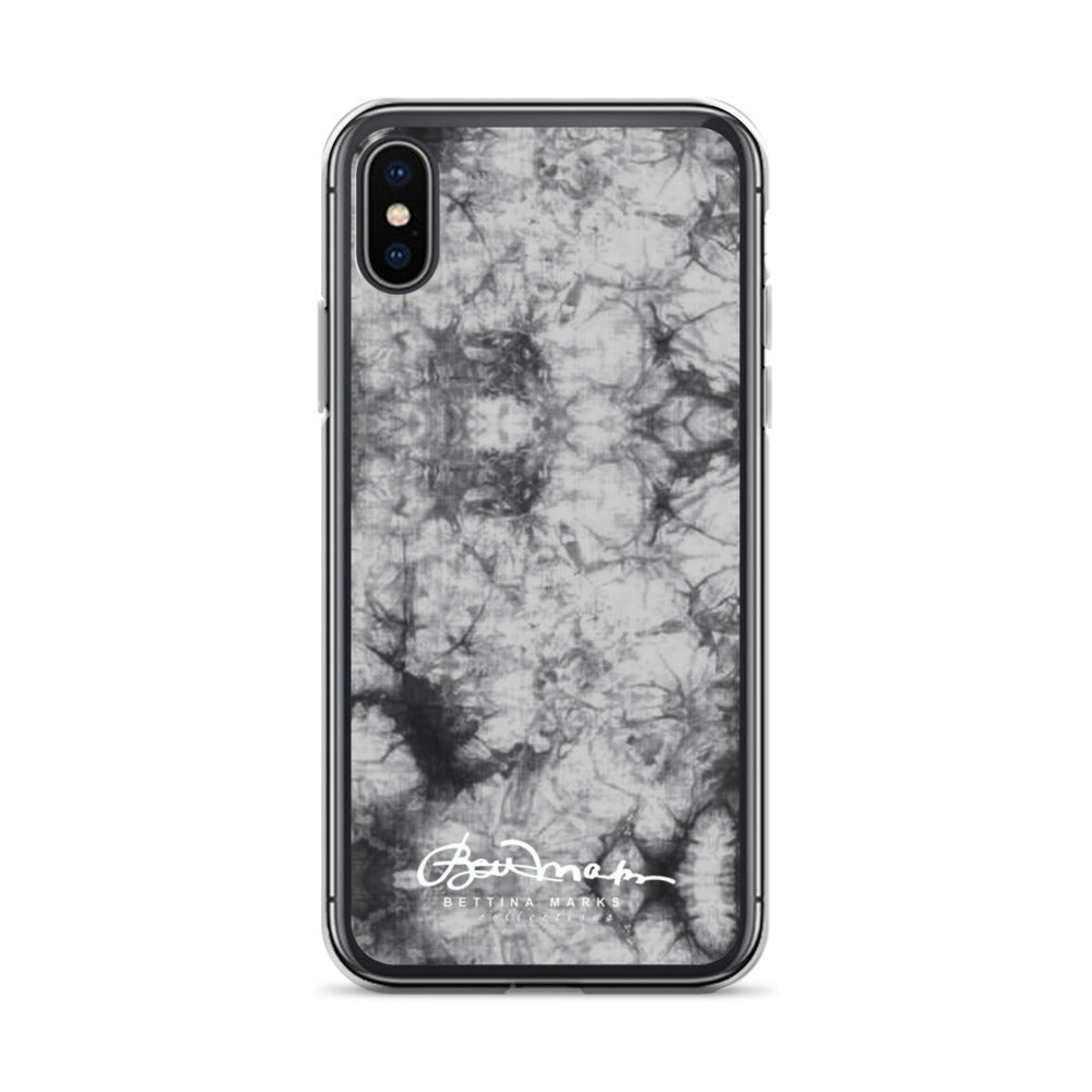 Grey Tie Dye iPhone Case (select model)