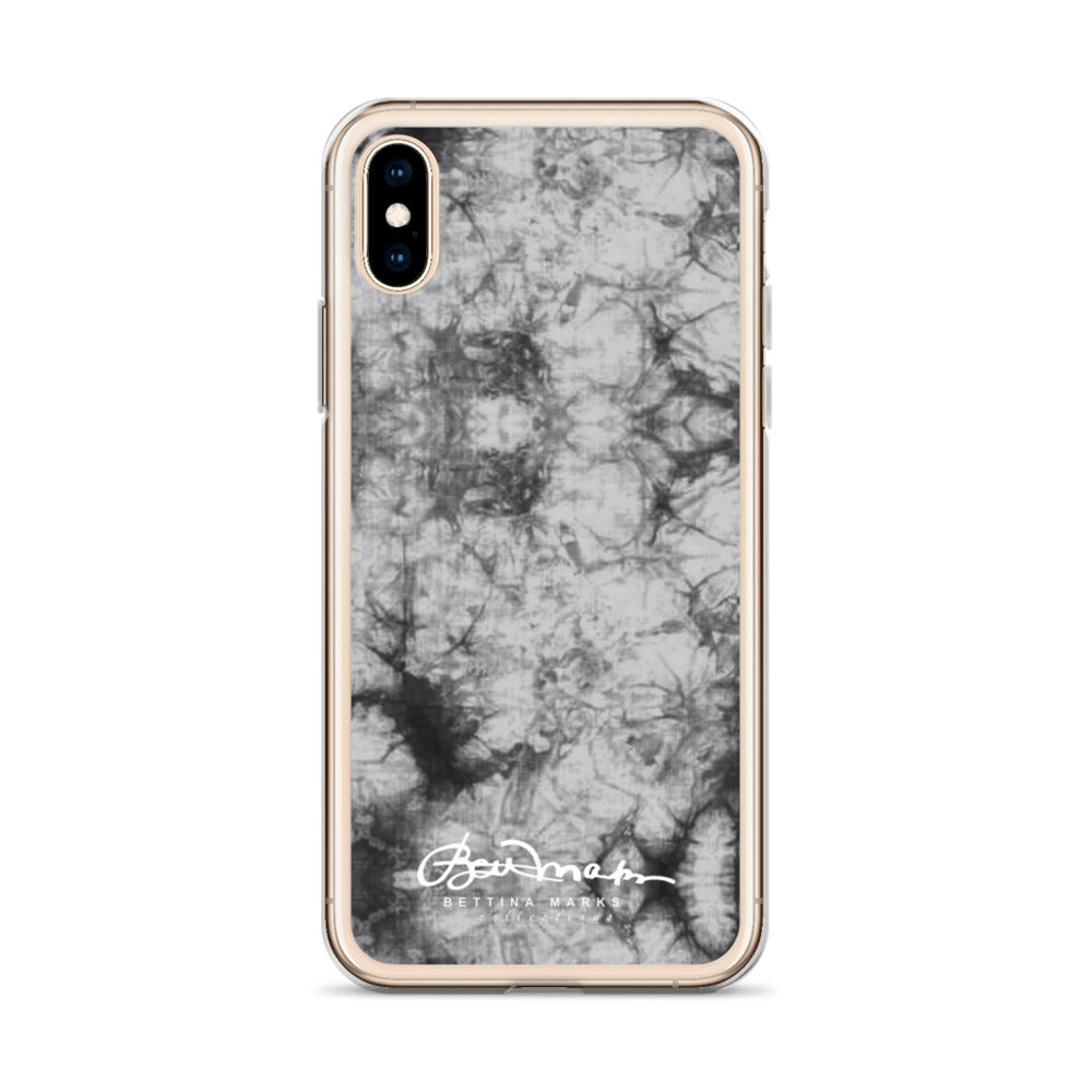 Grey Tie Dye iPhone Case (select model)