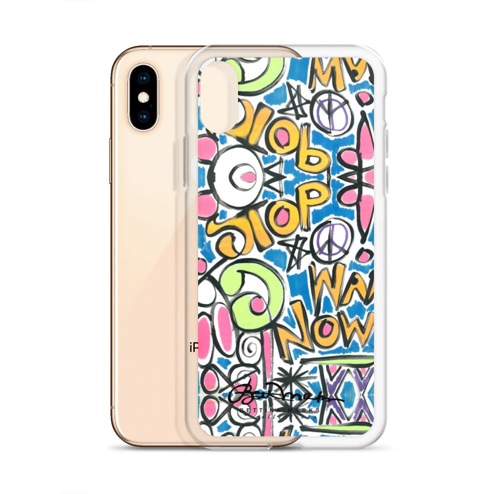 Stop War Now Graffiti iPhone Case (select model)
