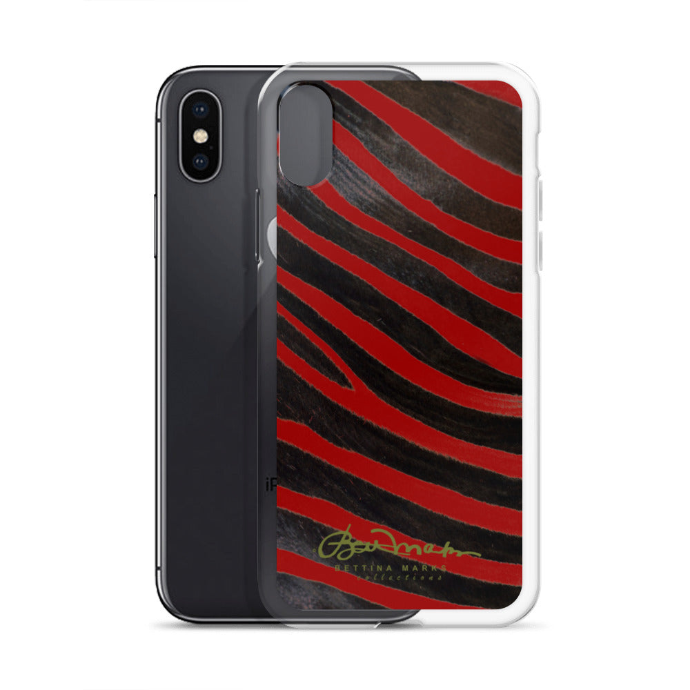 Red Zebra iPhone Case (select model)
