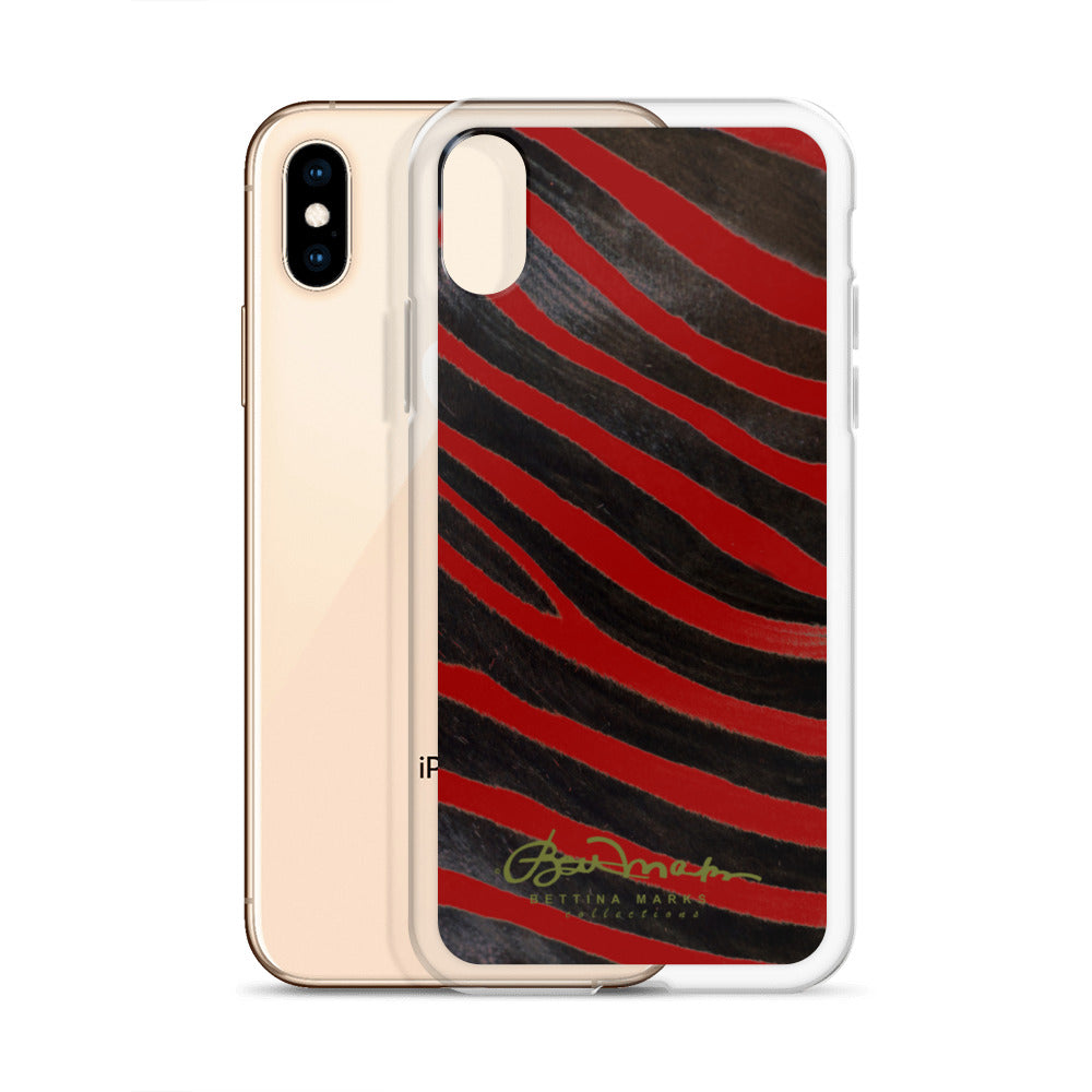Red Zebra iPhone Case (select model)