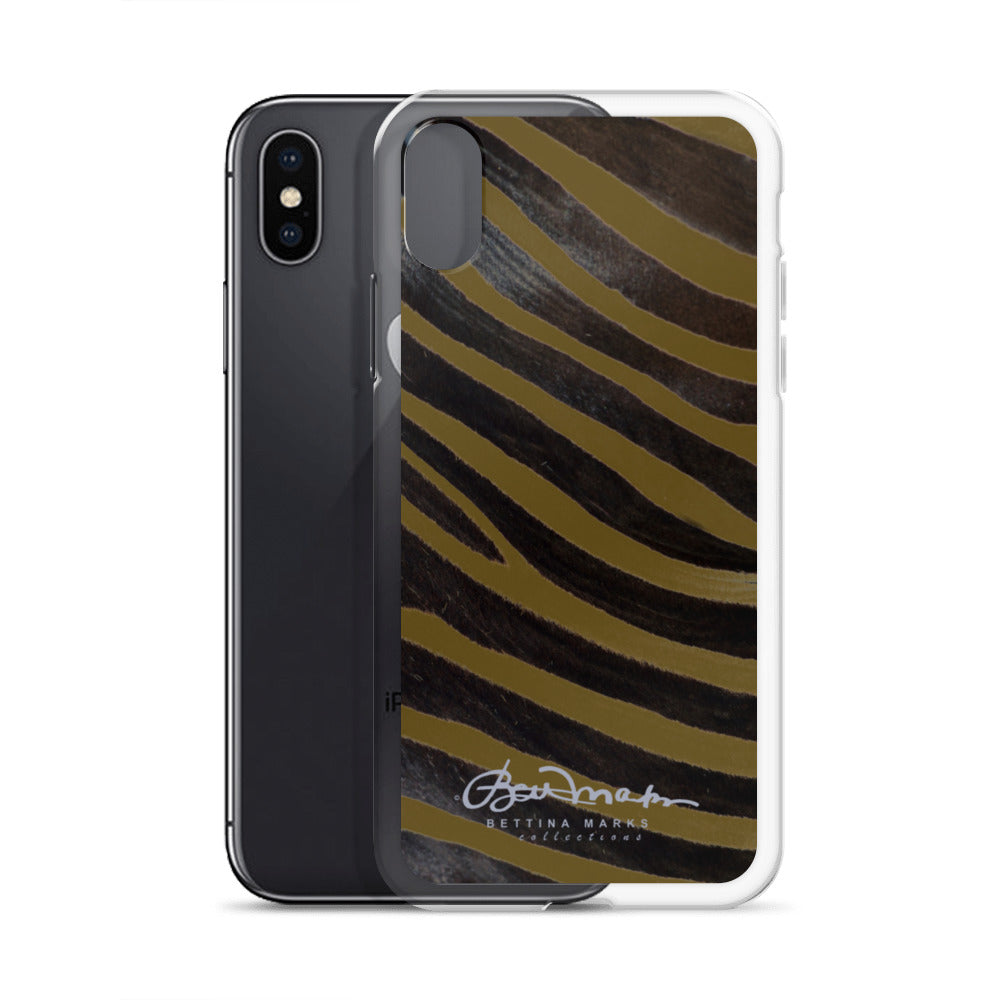 Olive Zebra iPhone Case (select model)