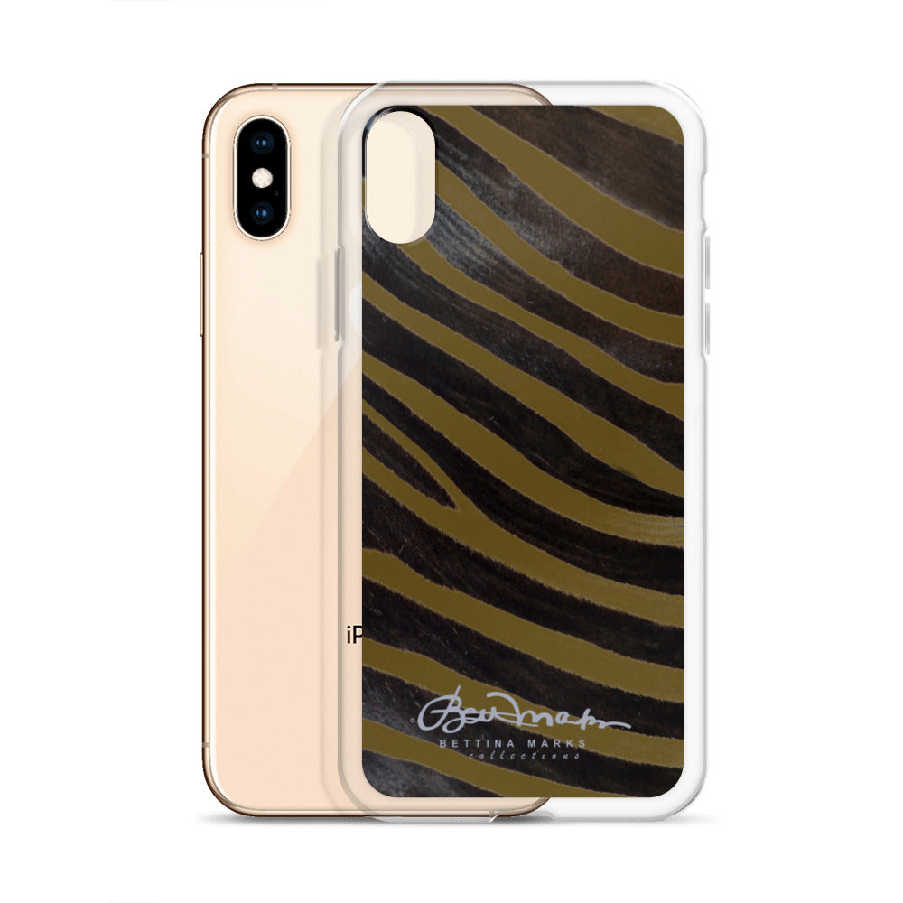 Olive Zebra iPhone Case (select model)