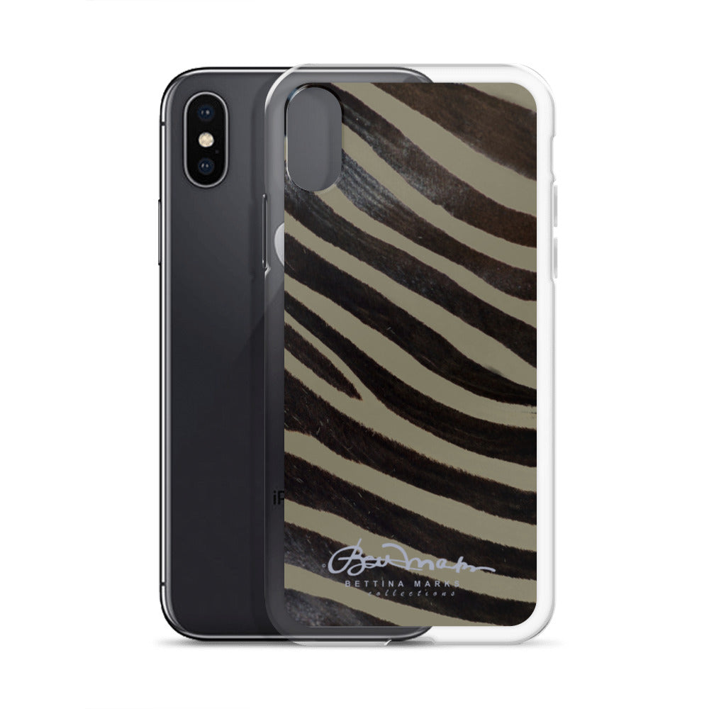 Khaki Zebra iPhone Case (select model)