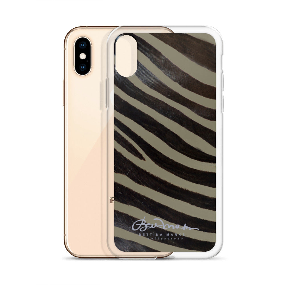 Khaki Zebra iPhone Case (select model)
