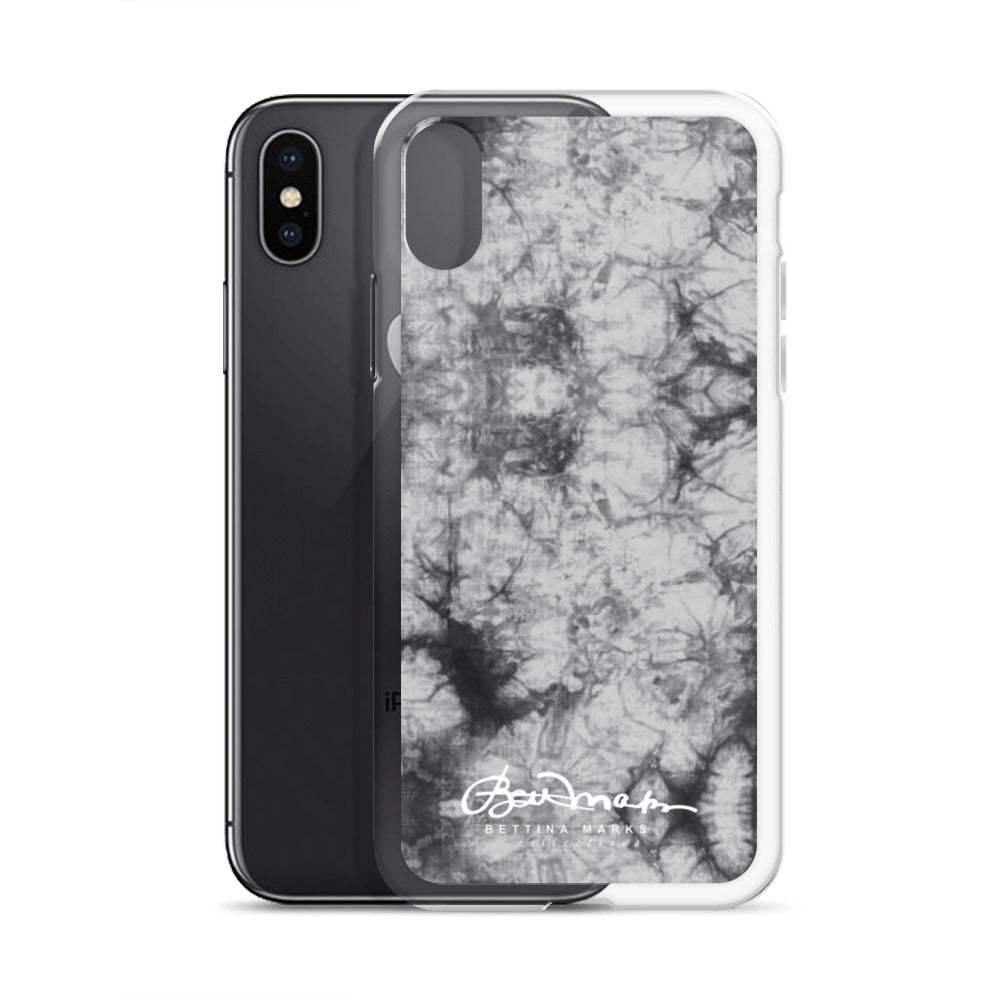 Grey Tie Dye iPhone Case (select model)