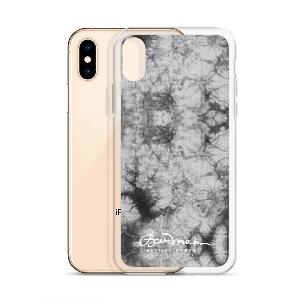 Grey Tie Dye iPhone Case (select model)