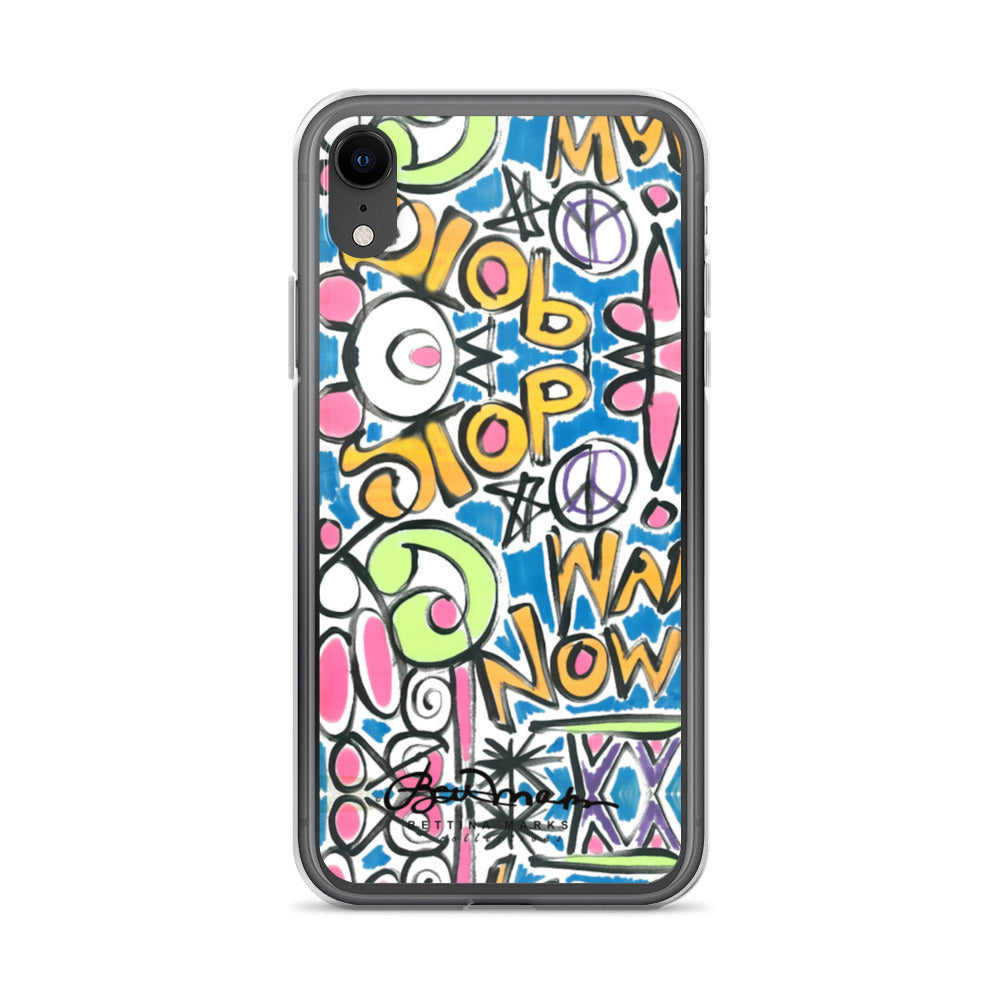 Stop War Now Graffiti iPhone Case (select model)