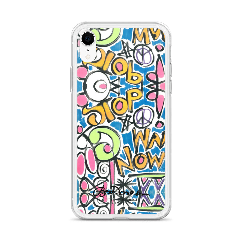 Stop War Now Graffiti iPhone Case (select model)