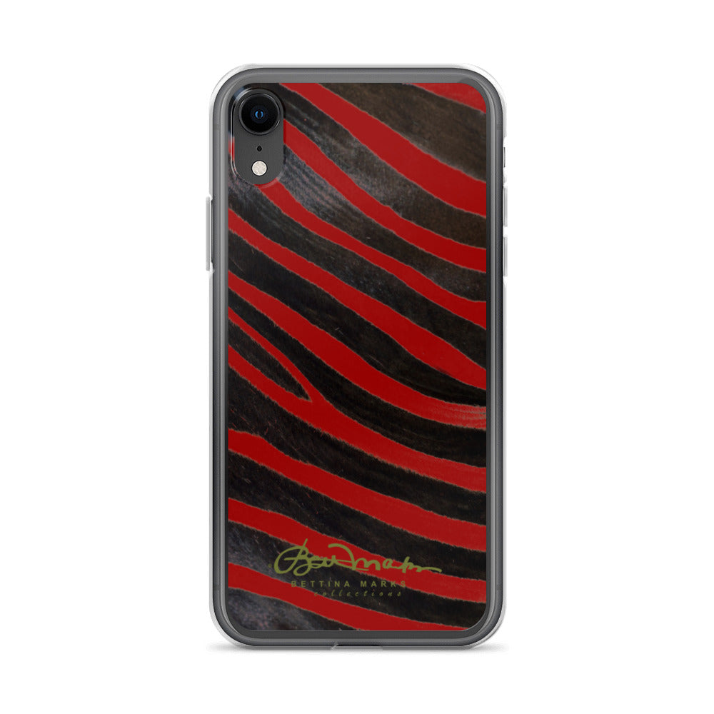 Red Zebra iPhone Case (select model)