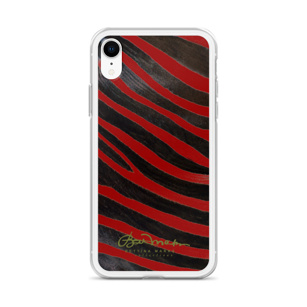 Red Zebra iPhone Case (select model)