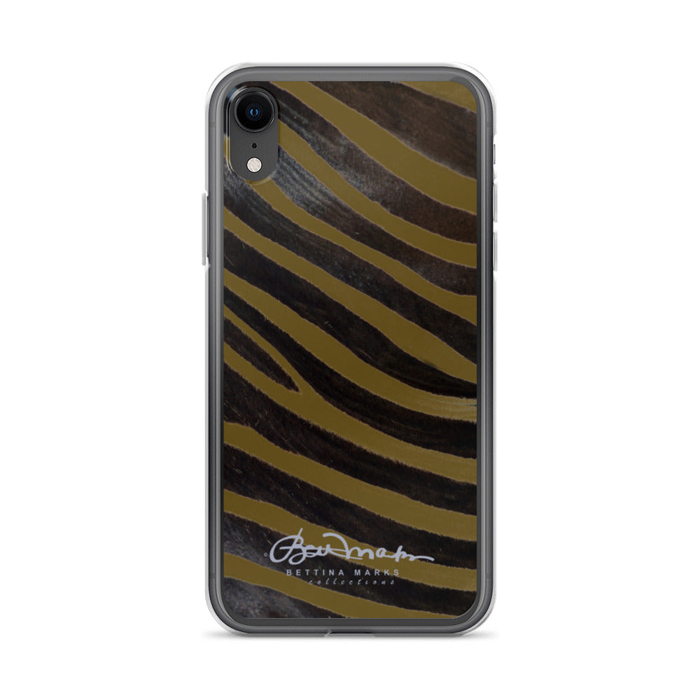 Olive Zebra iPhone Case (select model)