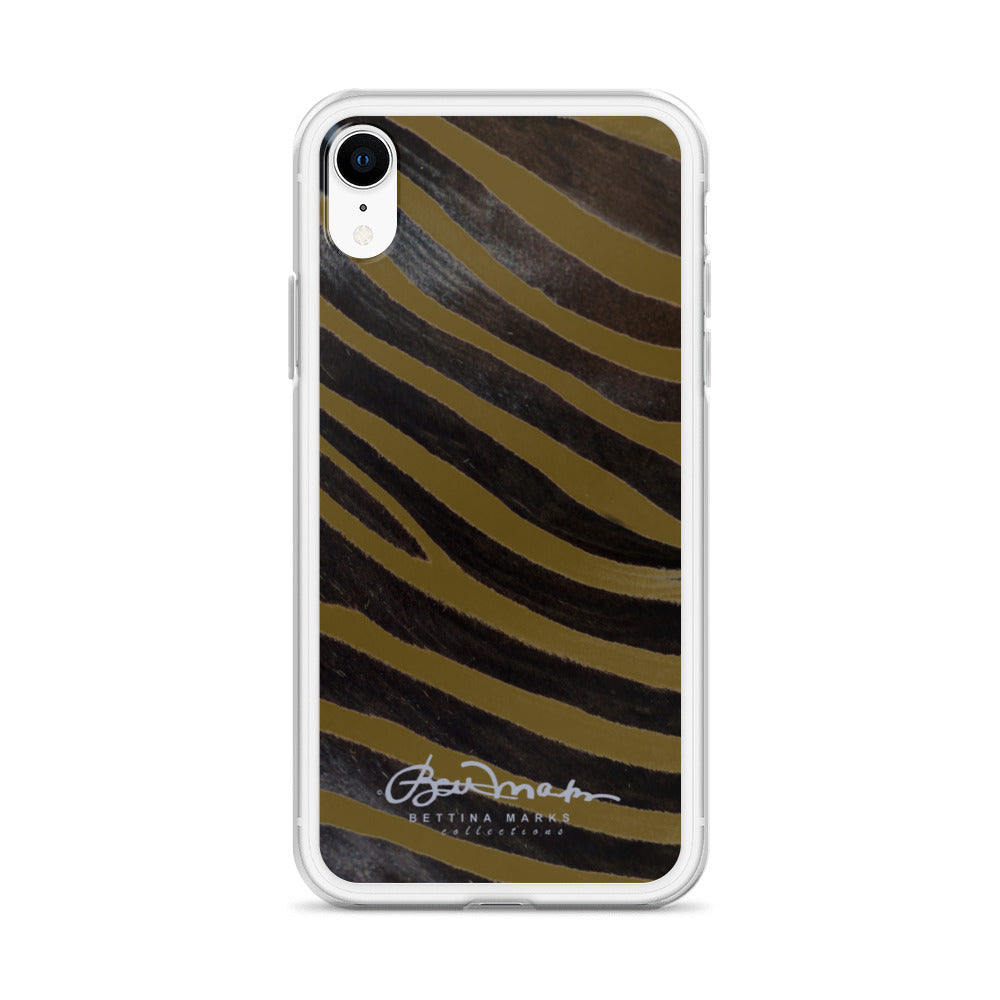 Olive Zebra iPhone Case (select model)