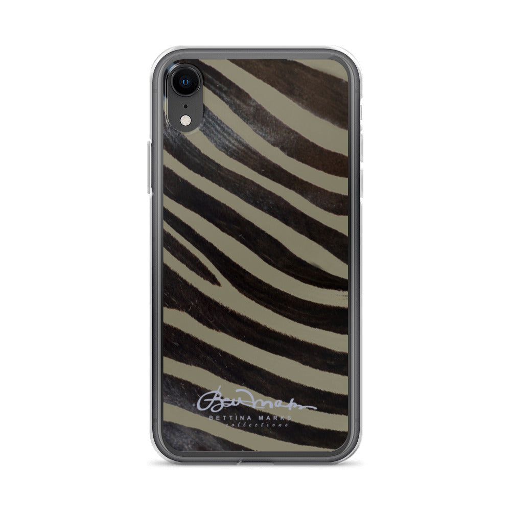 Khaki Zebra iPhone Case (select model)