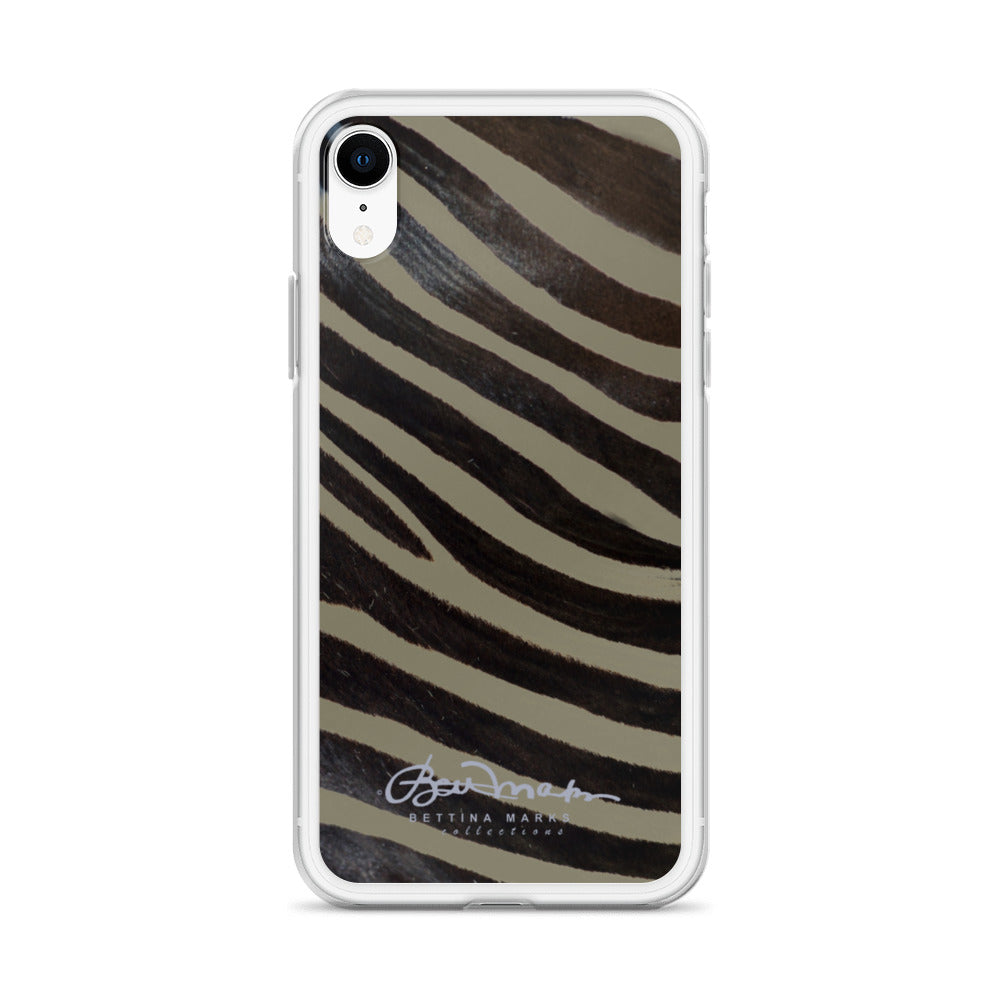 Khaki Zebra iPhone Case (select model)