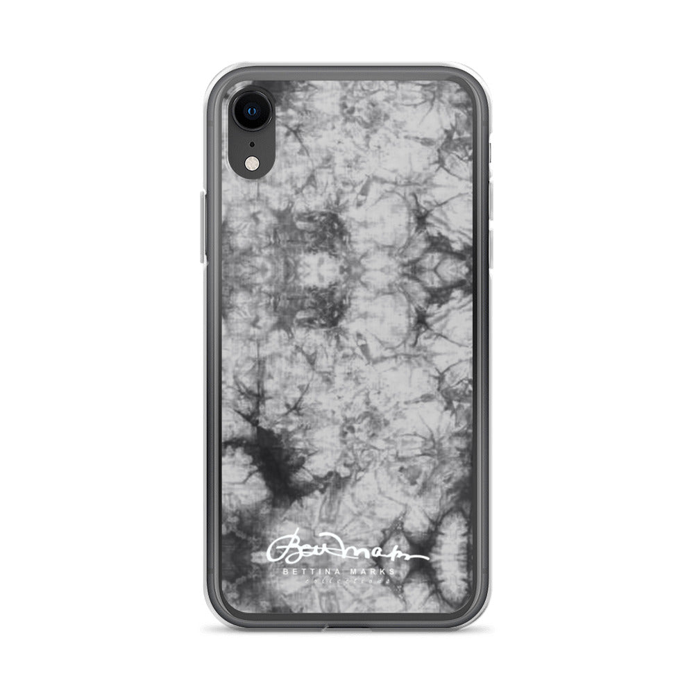 Grey Tie Dye iPhone Case (select model)
