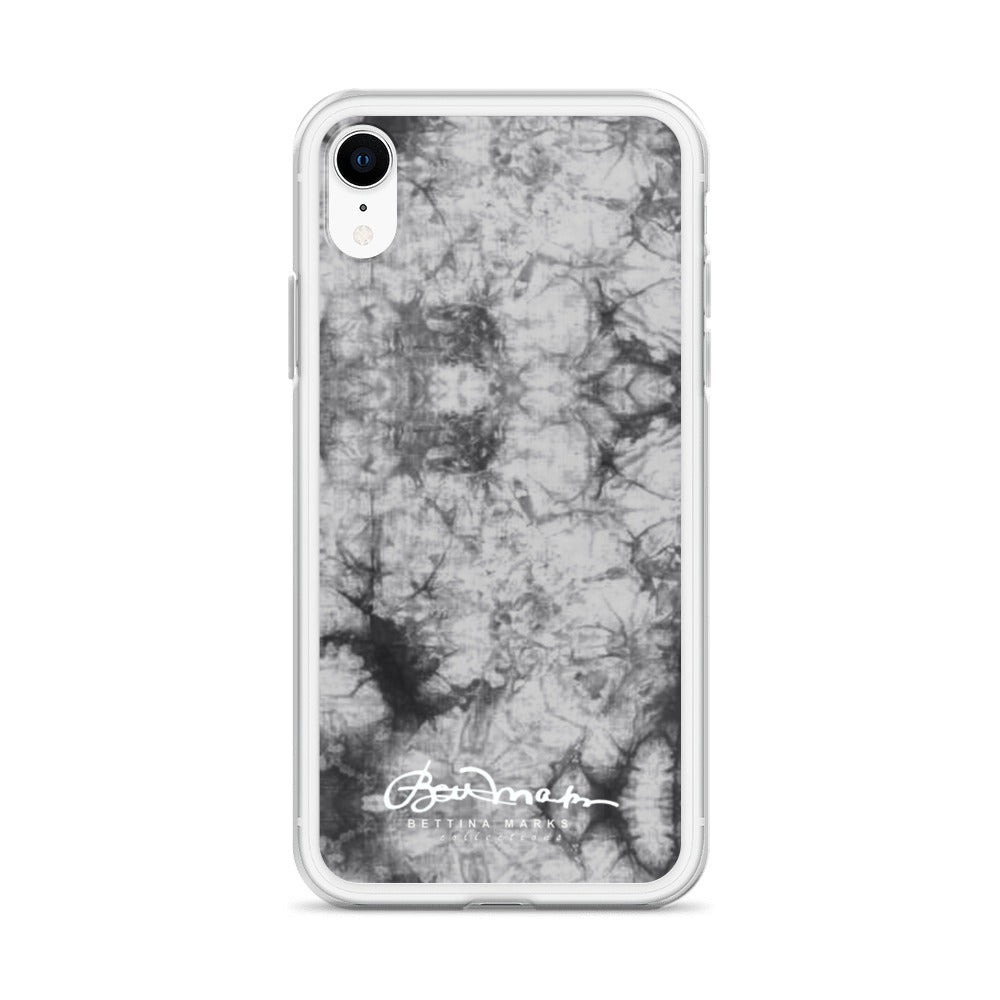 Grey Tie Dye iPhone Case (select model)