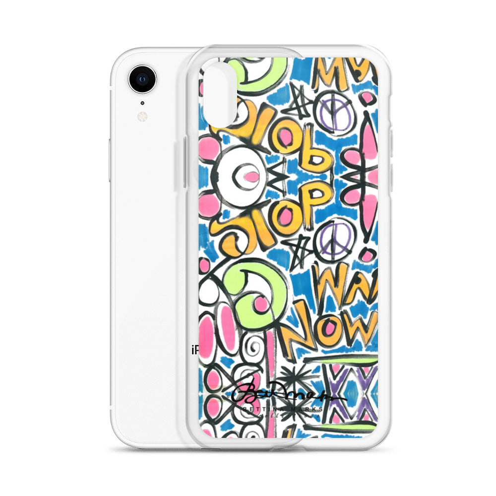 Stop War Now Graffiti iPhone Case (select model)