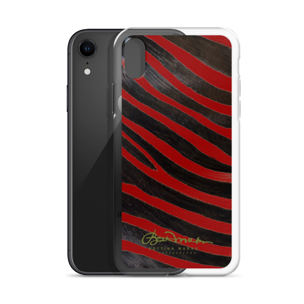 Red Zebra iPhone Case (select model)
