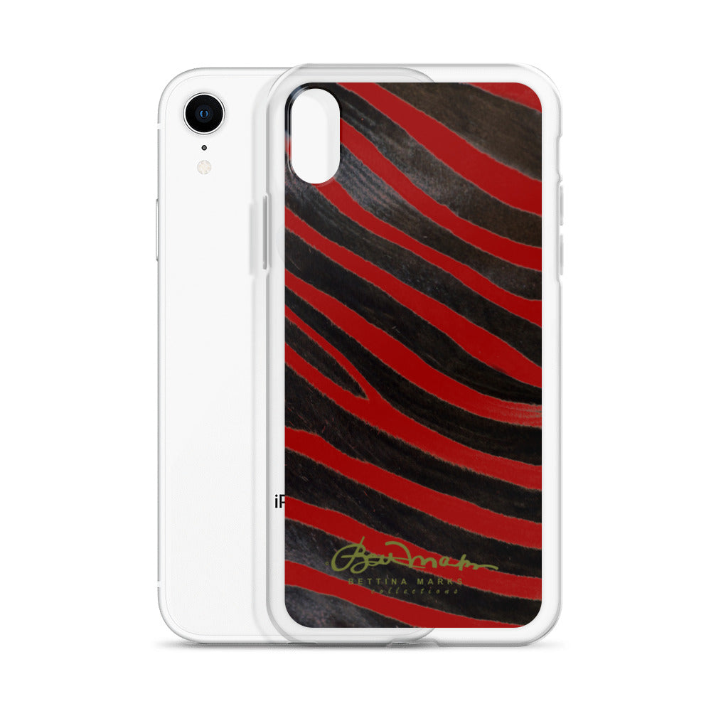 Red Zebra iPhone Case (select model)