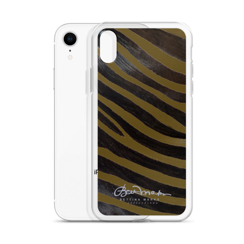 Olive Zebra iPhone Case (select model)