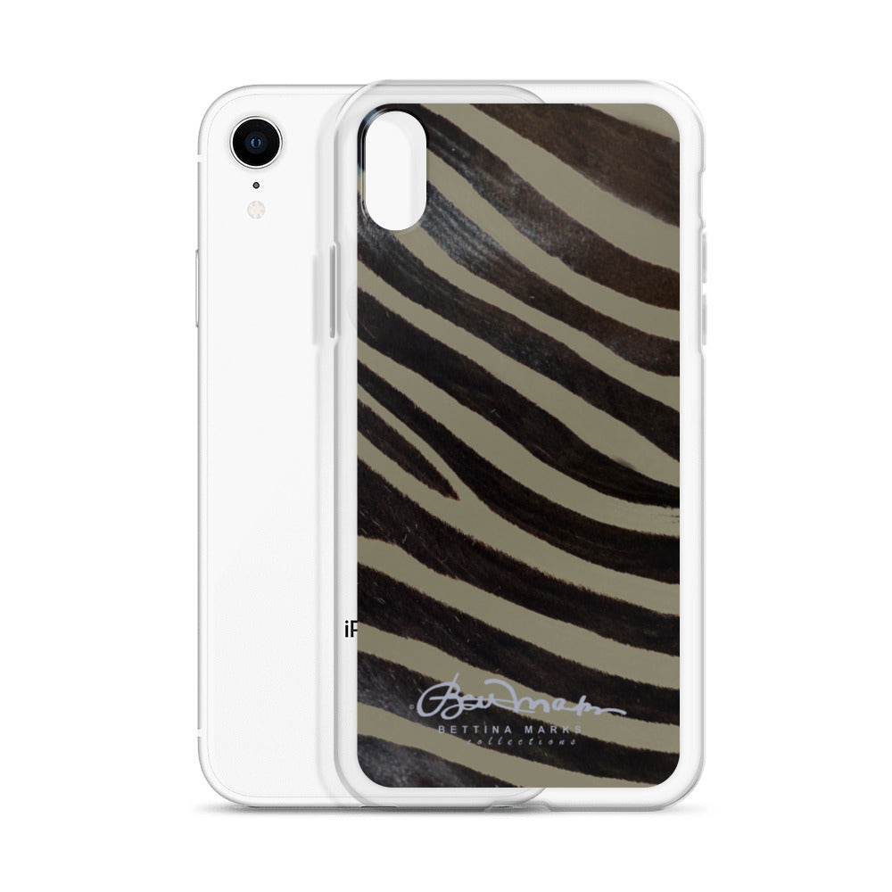 Khaki Zebra iPhone Case (select model)