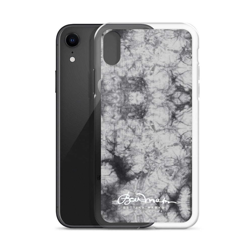 Grey Tie Dye iPhone Case (select model)
