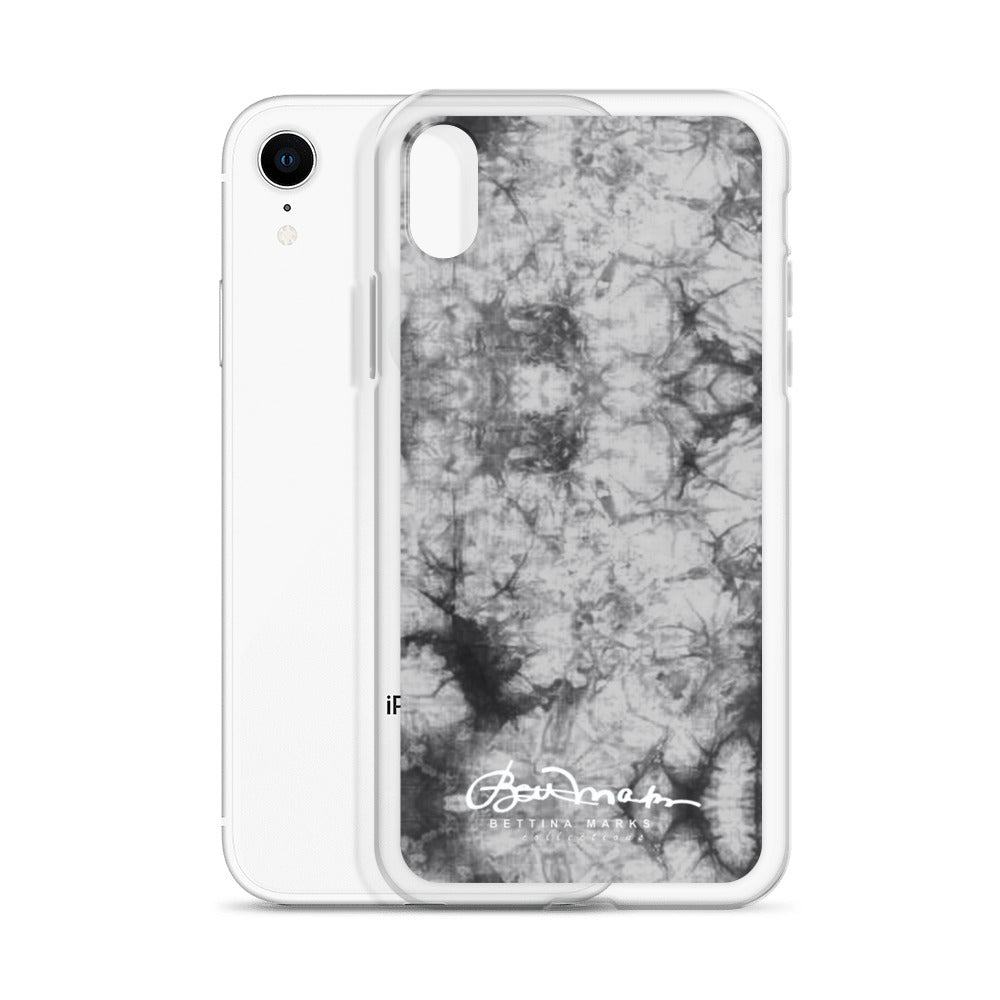 Grey Tie Dye iPhone Case (select model)