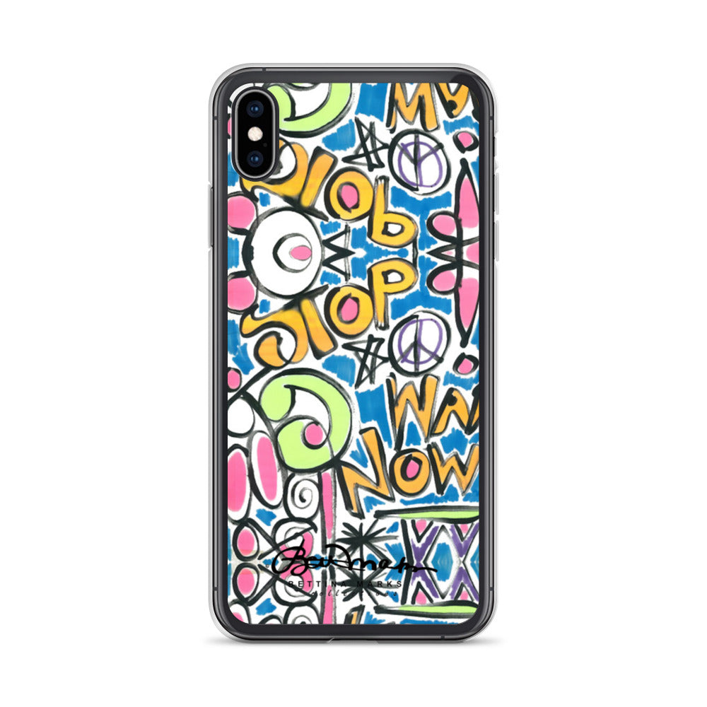 Stop War Now Graffiti iPhone Case (select model)
