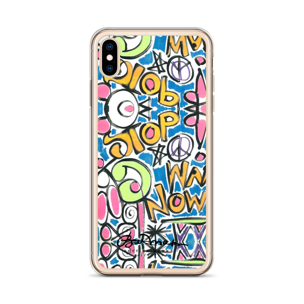 Stop War Now Graffiti iPhone Case (select model)