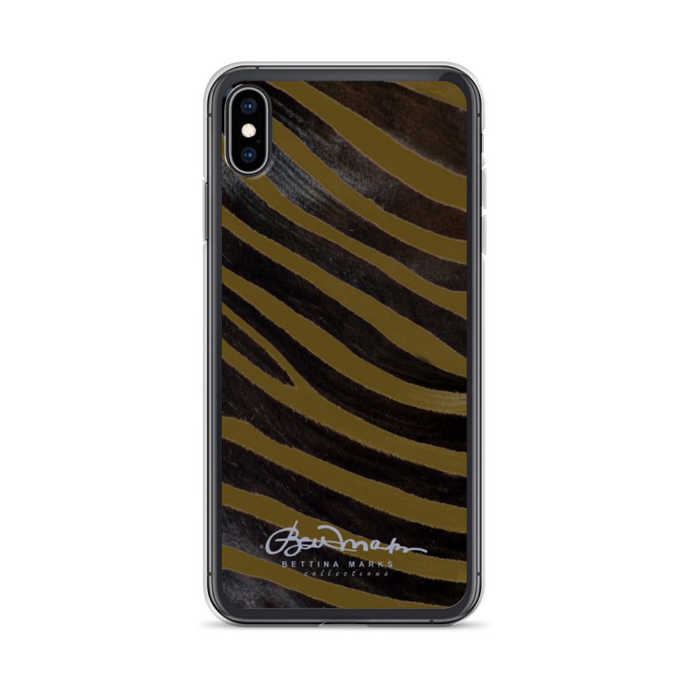 Olive Zebra iPhone Case (select model)